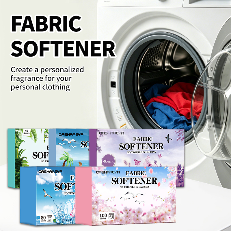 Fabric Softener Sheet - CASHAREYA Toallitas para Secadora 40 Unidades,
