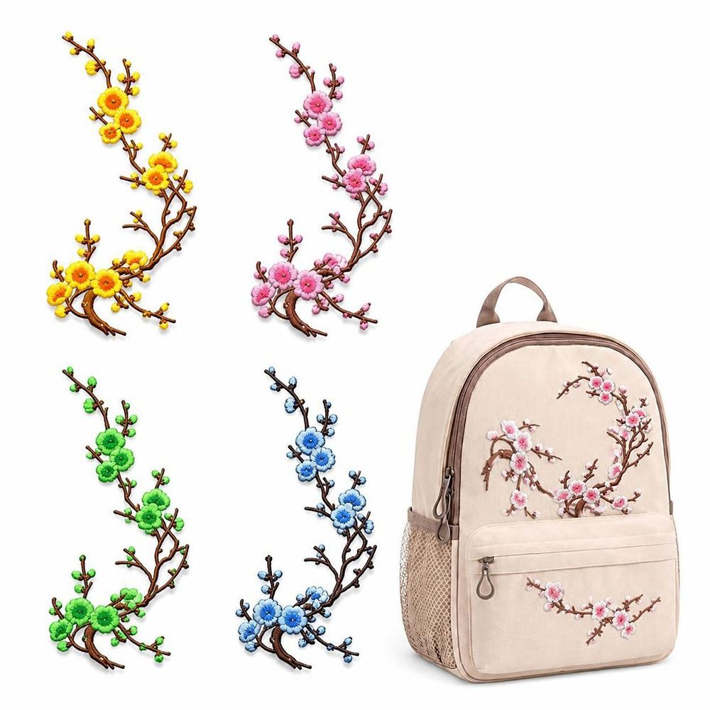 Parches Termoadhesivos de Flor - Sewing Embroidery Fabric reseña y precio