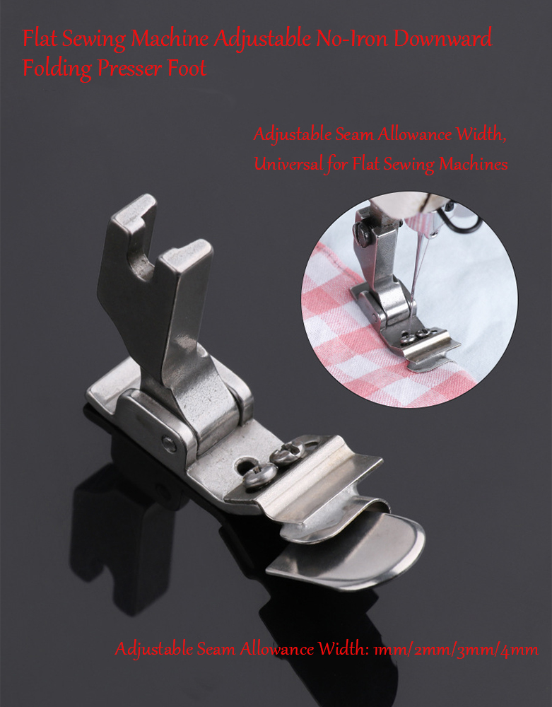 Prensatelas Plegable Hacia Aba - Rolled Hem Foot reseña y precio