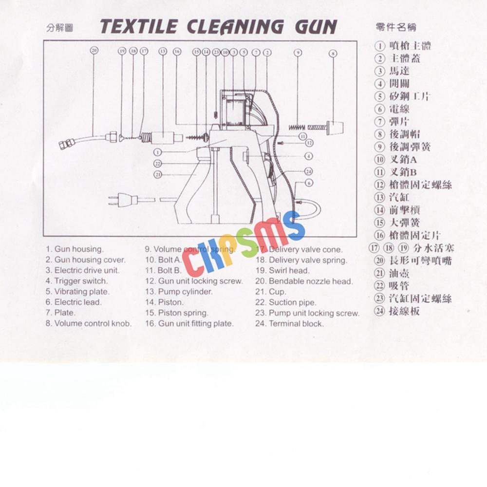 Pistola de limpieza puntual pa - Industrial Textile Sewing Machine reseña y precio