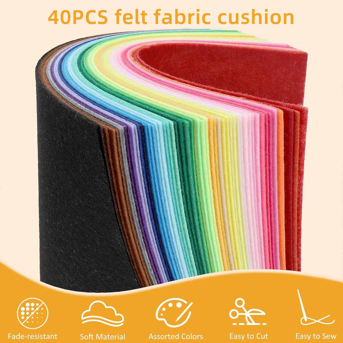 40 piezas de tela de fieltro,  - Fabric Softener Sheet reseña y precio