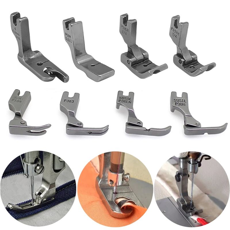Juego de prensatelas A84E-31 P - Rolled Hem Foot reseña y precio