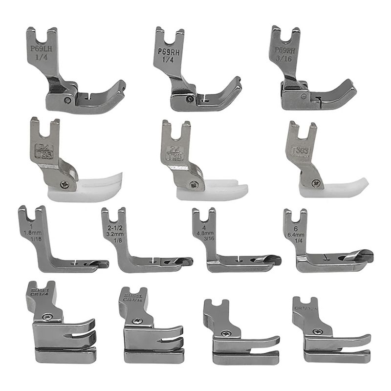 Juego de prensatelas A84E-31 P - Rolled Hem Foot reseña y precio