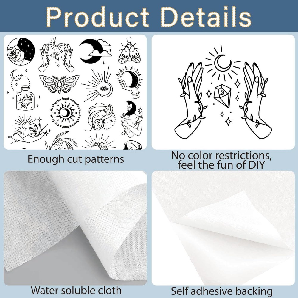 Estabilizadores de bordado Sol - Sewing Embroidery Fabric reseña y precio