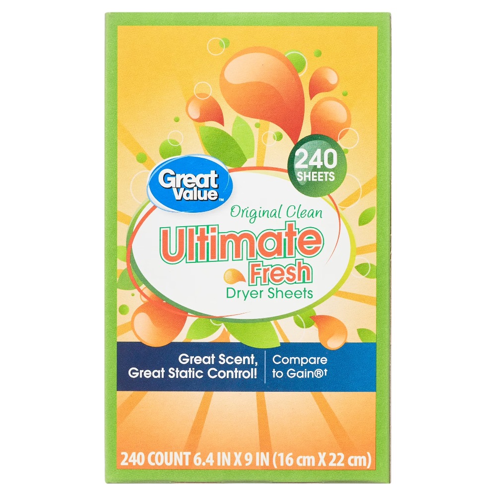 Ultimate Fresh Dryer Sheets, a - Fabric Softener Sheet reseña y precio